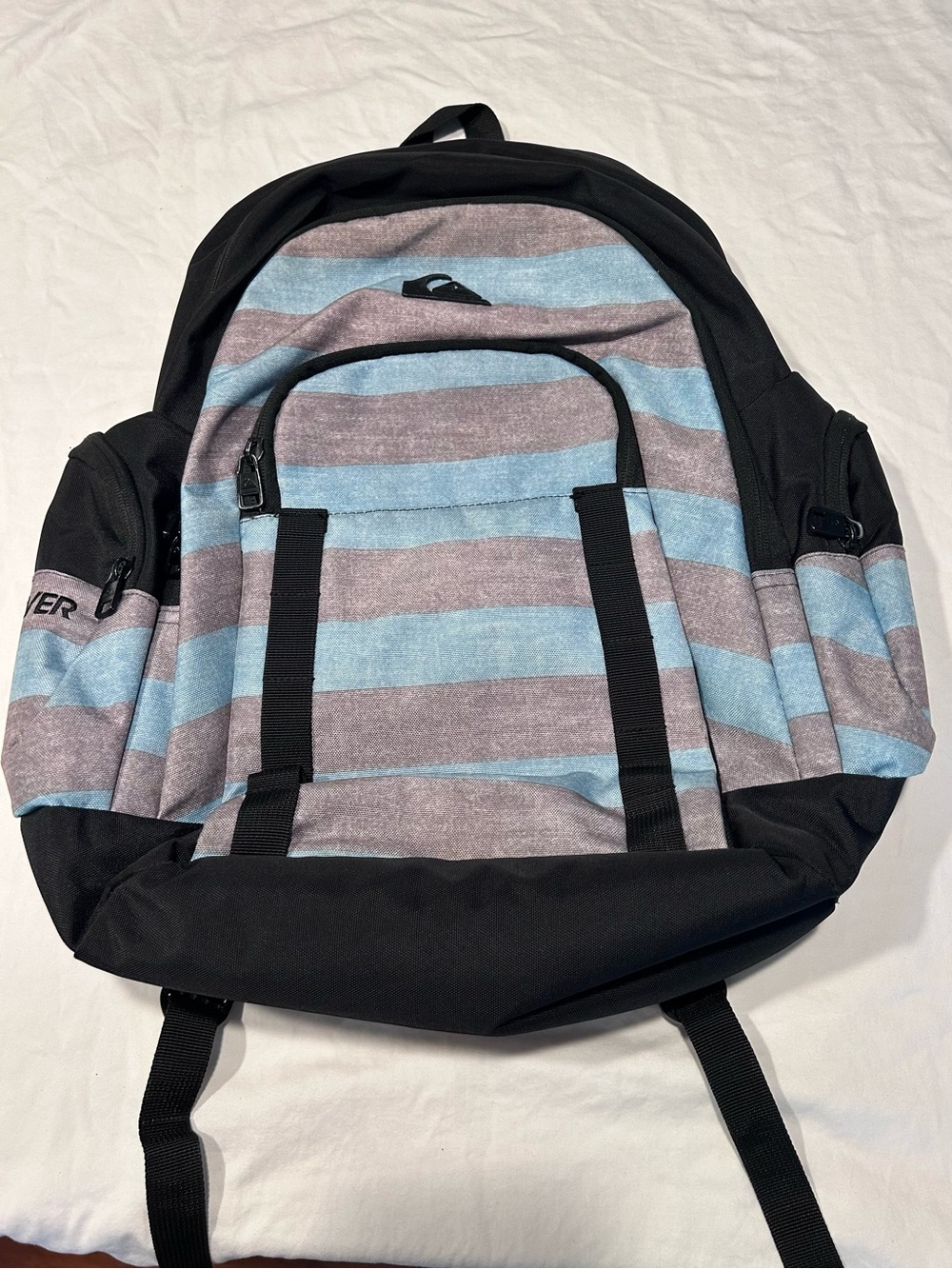 🏄‍♂️ Quiksilver Backpack – Surf/Skate Style 🎒 School Travel Beach Y2K